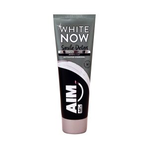 Aim White Now Smile Detox with Charcoal 75ml Oral Care
