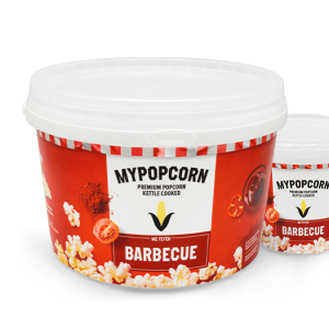 Popcorn Box Barbeque 200gr Savory Snacks