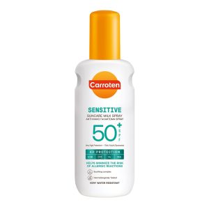Carroten Sensitive Milk Spray Spf 50+ 200ml Sun Care & Protection