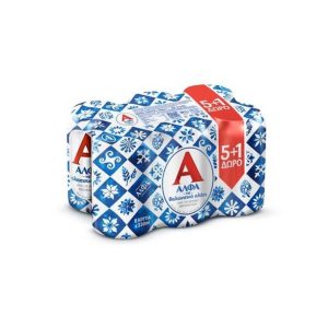 Alfa Beer with Sea Salt 330ml – 6pack (5+1) Beer & Ciders