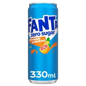 Fanta Pineapple – Grapefruit Zero 330ml Drinks