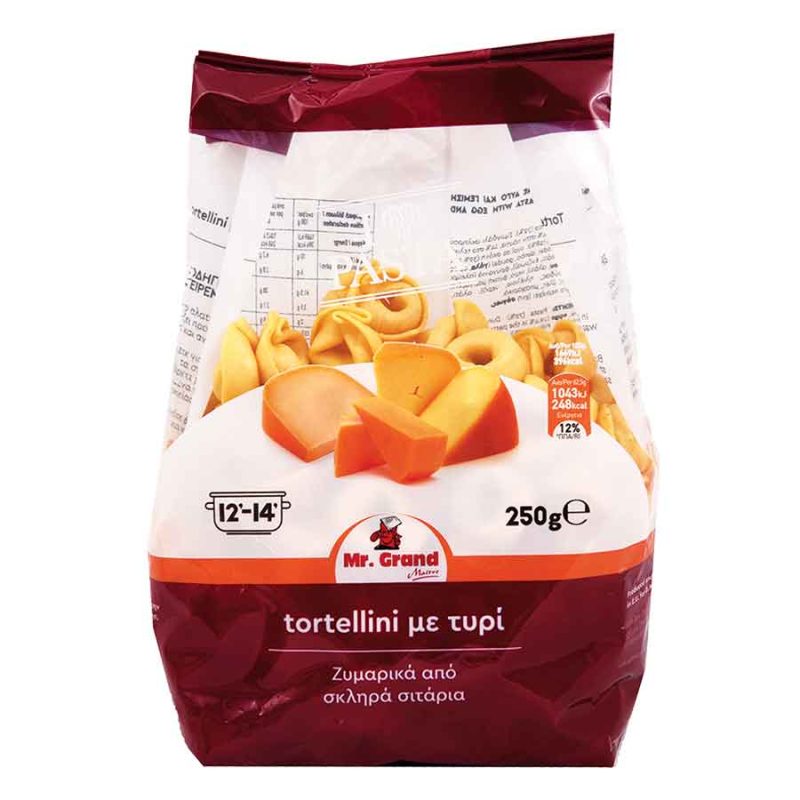 Mr Grand Dry Pasta with Egg  & Cheese Filling 500gr Food