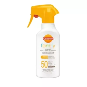 Carroten Face & Body Family Milk Spray Spf 50 270ml Sun Care & Protection