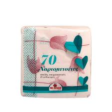 Mr Grand Paper Napkins 70pcs Household