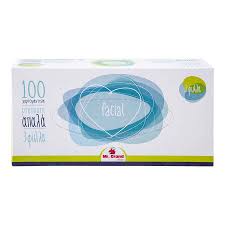 Mr Grand Facial Tissues 100pcs Household