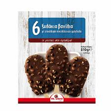 MrGrand Ice Cream Sticks with Chocolate & Almond Coating 6x85gr. Ice Creams