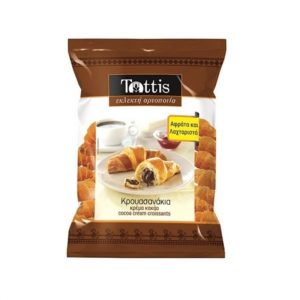 Tottis Mini Croissants with Cocoa Filling 260gr Snacks & Bakery