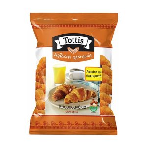 Tottis Mini Croissants Plain 260gr Snacks & Bakery