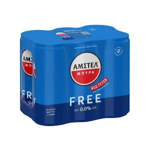 Amstel Alcohol Free Beer 330ml – 6pack Alcohol Free
