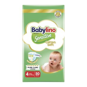 Babylino Eco Size 4 (8–13kg) – 50 pcs Baby Care