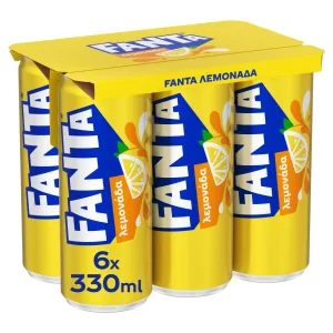 Fanta Lemon 330ml – 6pack Drinks