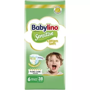 Babylino Eco Size 6 (13–18kg) – 38 pcs Baby Care