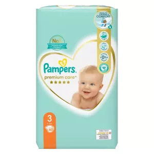 Pampers Premium Care Size 3 (6–10kg) – 60 pcs Jumbo Pack Baby Care